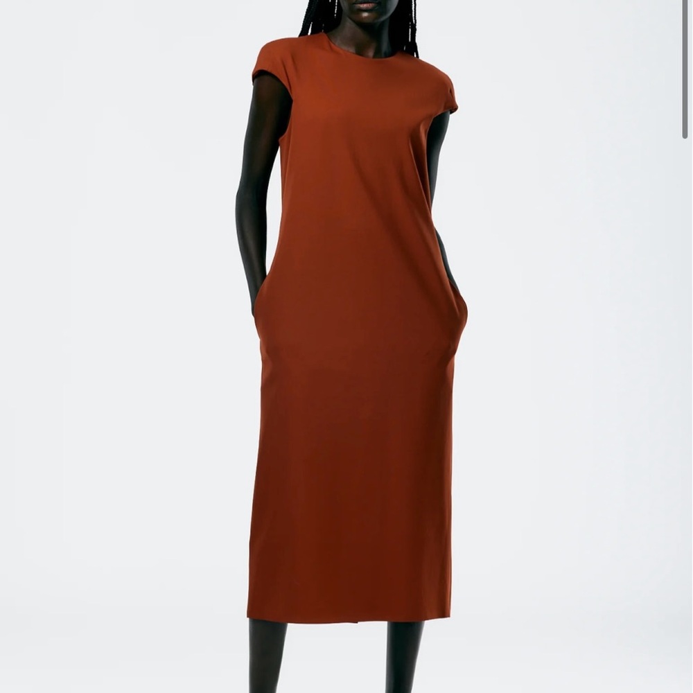 Tibi Compact Ultra Stretch Knit Lean Sleeveless Dress